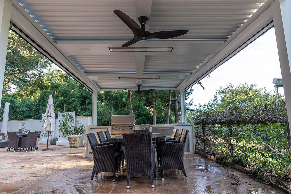 Residential patio cover
